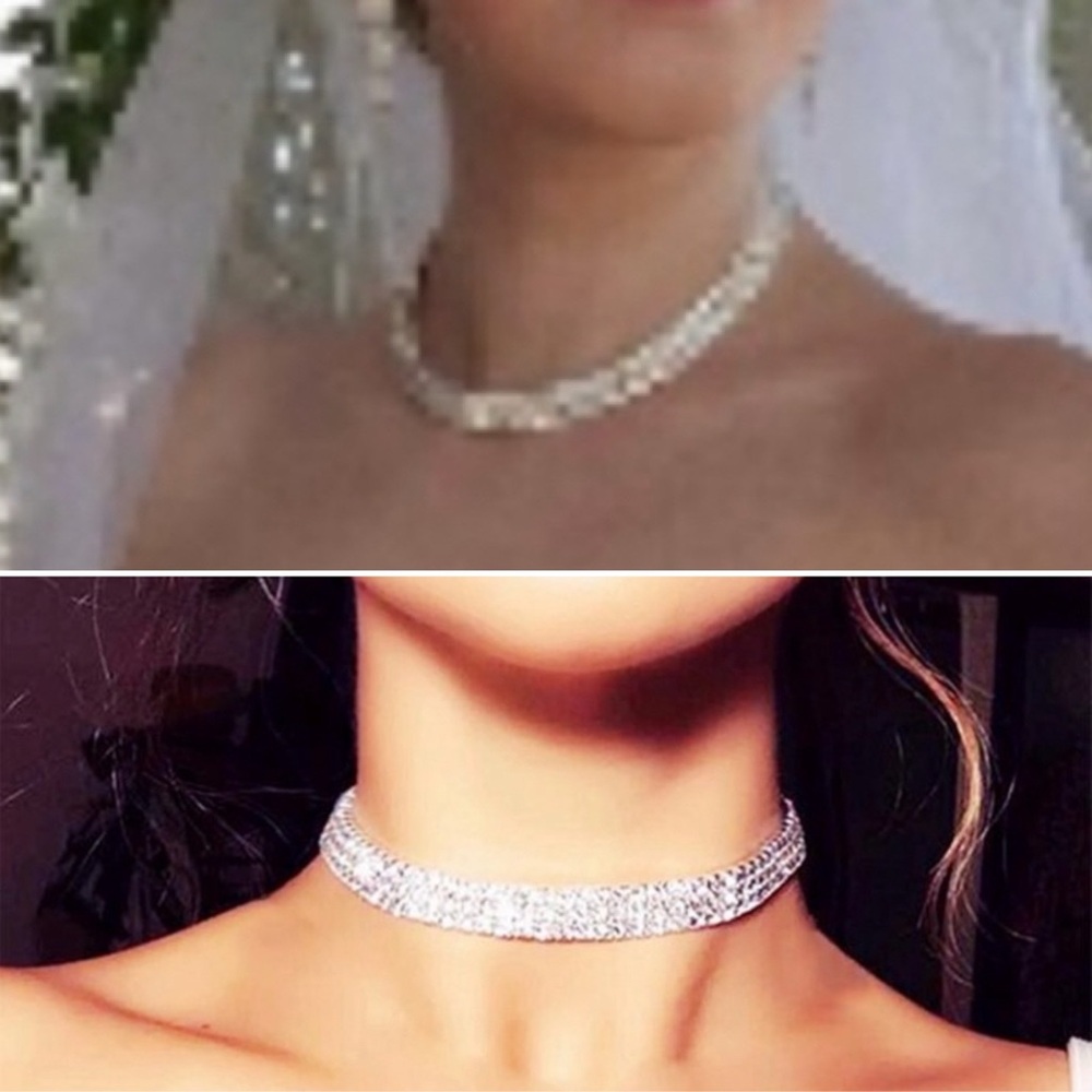 2 Crystal Necklaces